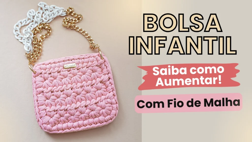 Bolsa Para Criança Crochê Bolsa Pequena Crochê Bolsa Em Crochê Fio De Malha Passo A Passo (1)